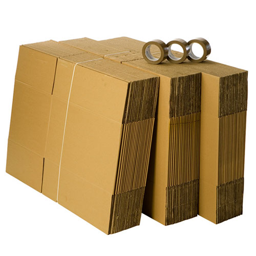 Pack 60 cartons standard avec 3 rouleaux d'adhésif gratuits