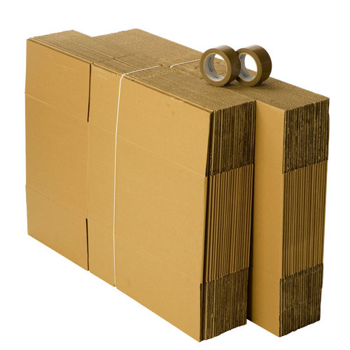 Kit 40 cartons standard avec 2 rouleaux d'adhésif gratuits